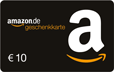 10€ Amazon.de Gutschein